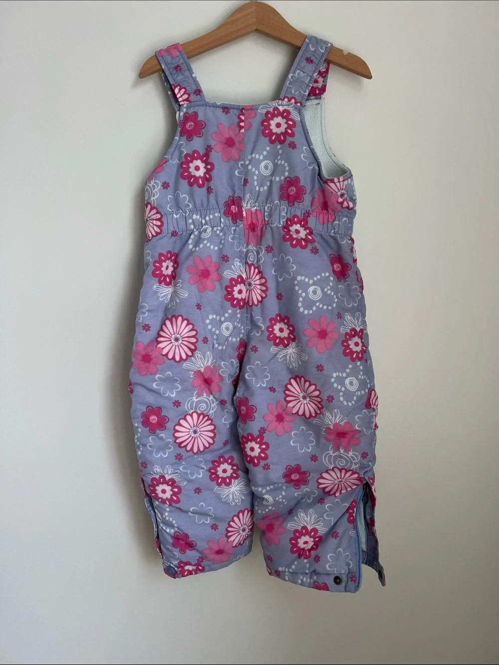 L.L. Bean | Girls Floral Puffer Set in Lavender & Pink Size 4T Coat / 3T Pants